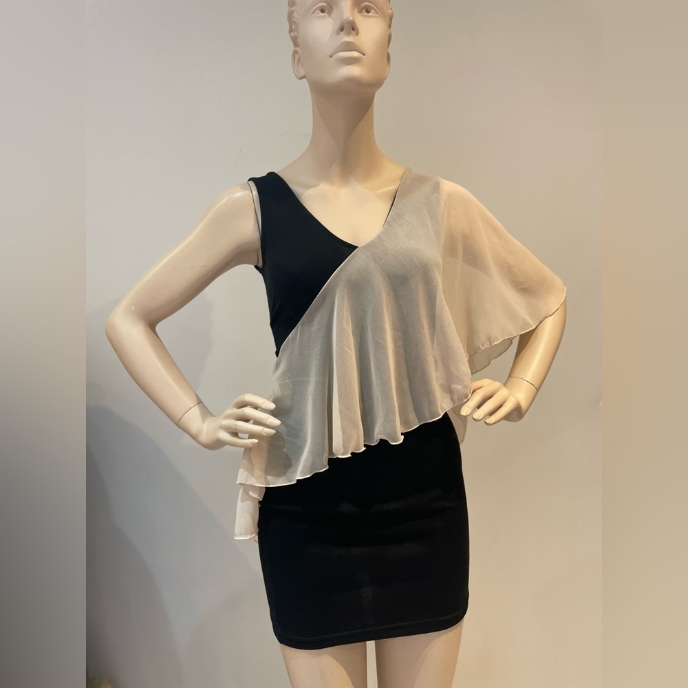 REVERSE | Sheer sash double y sivis dress in Size Small